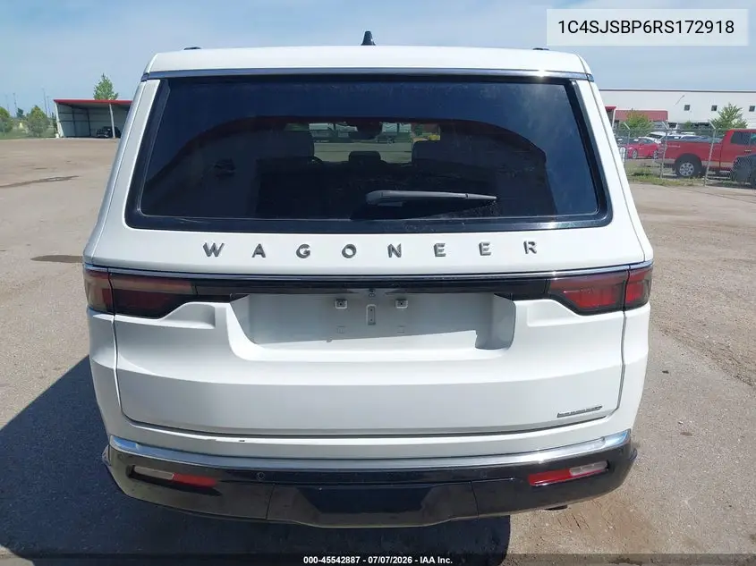 2024 Jeep Wagoneer L Series Ii 4X4 VIN: 1C4SJSBP6RS172918 Lot: 45542887