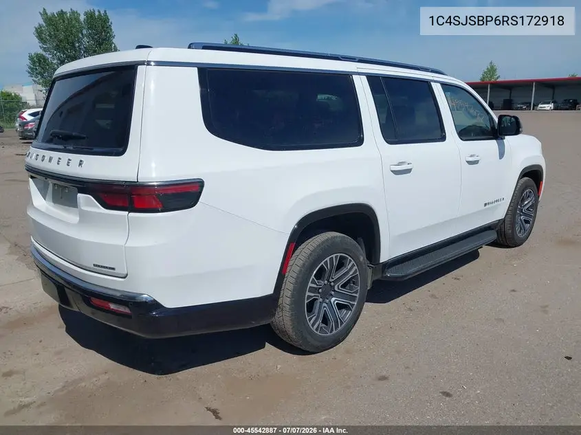 2024 Jeep Wagoneer L Series Ii 4X4 VIN: 1C4SJSBP6RS172918 Lot: 45542887