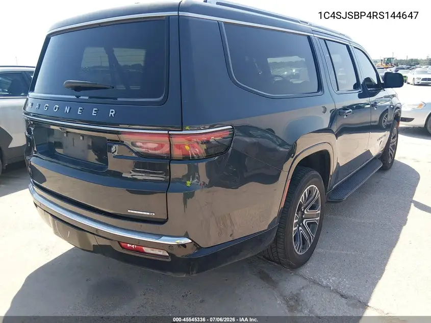 2024 Jeep Wagoneer L Series Ii 4X4 VIN: 1C4SJSBP4RS144647 Lot: 45545336