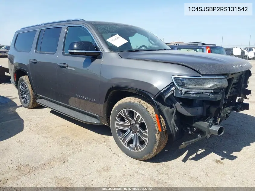 2024 Jeep Wagoneer L Series Ii 4X4 VIN: 1C4SJSBP2RS131542 Lot: 45549335