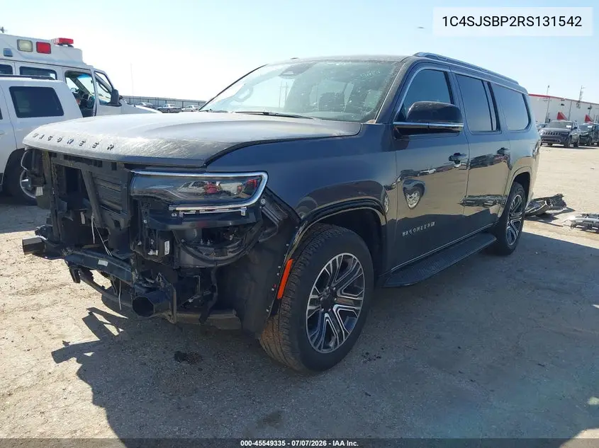 2024 Jeep Wagoneer L Series Ii 4X4 VIN: 1C4SJSBP2RS131542 Lot: 45549335