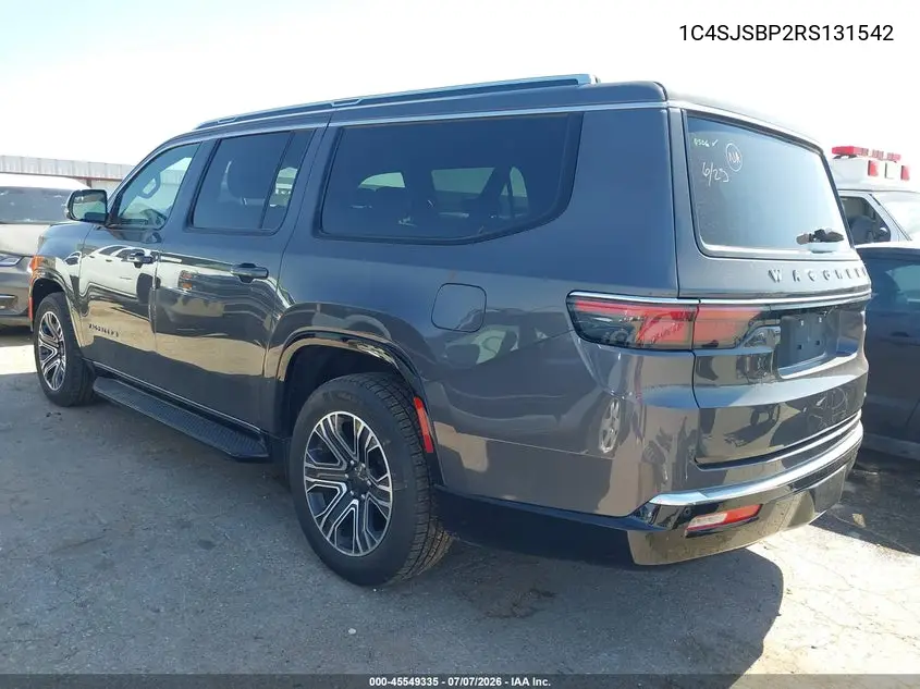 2024 Jeep Wagoneer L Series Ii 4X4 VIN: 1C4SJSBP2RS131542 Lot: 45549335