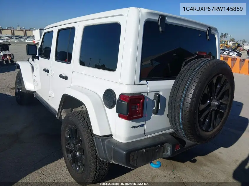 2024 Jeep Wrangler 4Xe Sahara 4Xe VIN: 1C4RJXP67RW145859 Lot: 45553683