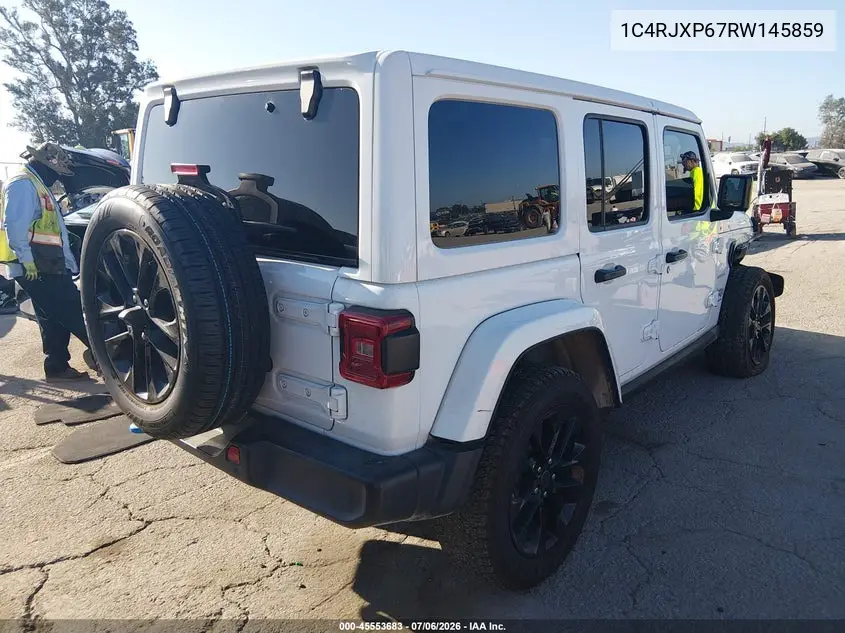 2024 Jeep Wrangler 4Xe Sahara 4Xe VIN: 1C4RJXP67RW145859 Lot: 45553683