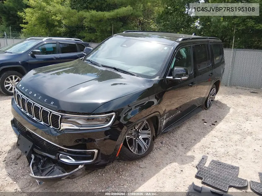 2024 Jeep Wagoneer Series Ii 4X4 VIN: 1C4SJVBP7RS195108 Lot: 45556264