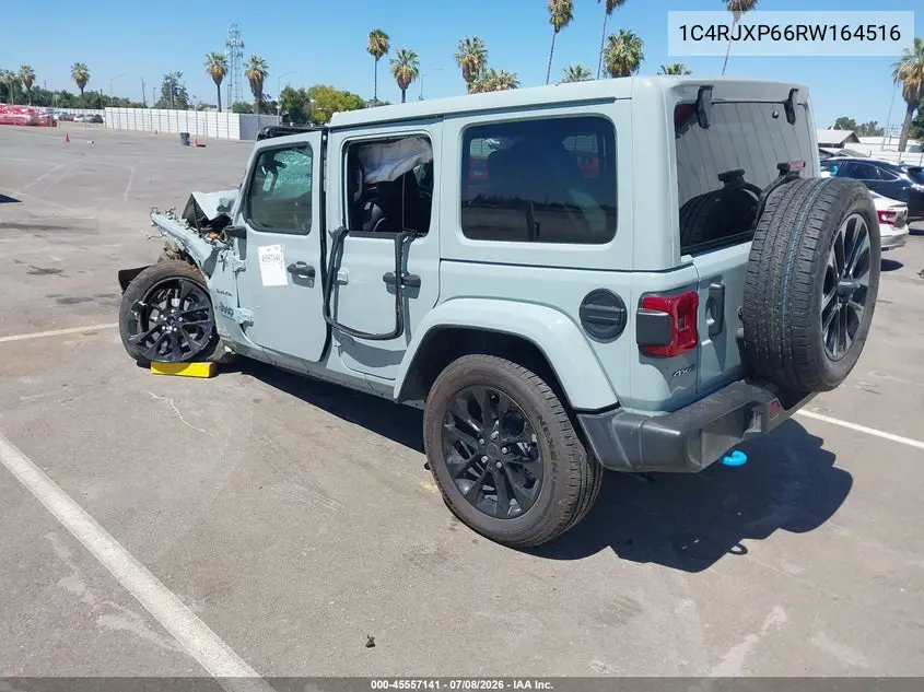2024 Jeep Wrangler 4Xe Sahara 4Xe VIN: 1C4RJXP66RW164516 Lot: 45557141