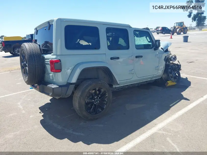 2024 Jeep Wrangler 4Xe Sahara 4Xe VIN: 1C4RJXP66RW164516 Lot: 45557141