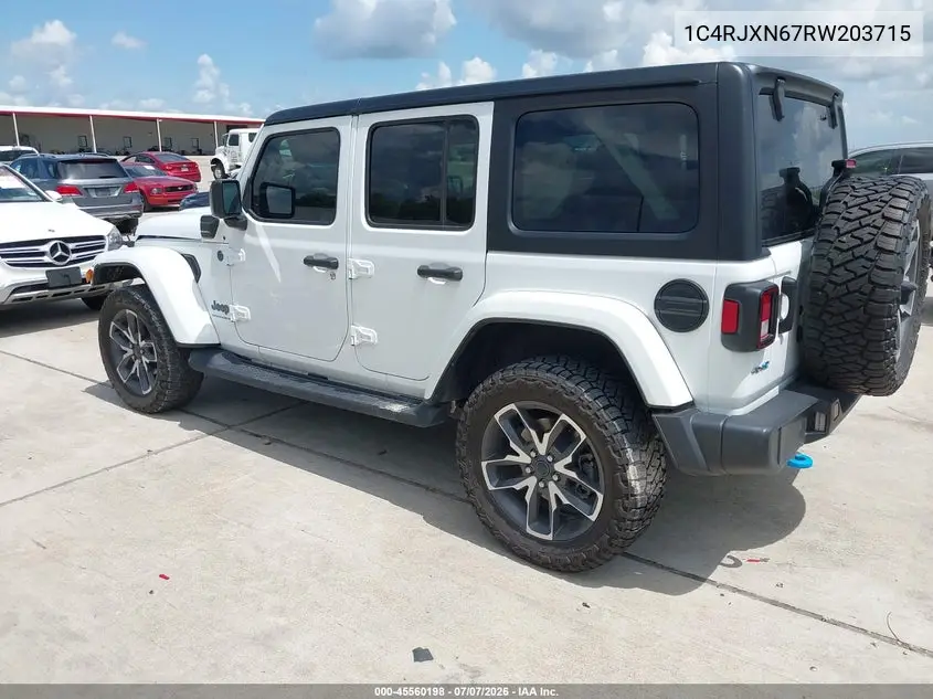 2024 Jeep Wrangler 4Xe Sport S 4Xe VIN: 1C4RJXN67RW203715 Lot: 45560198