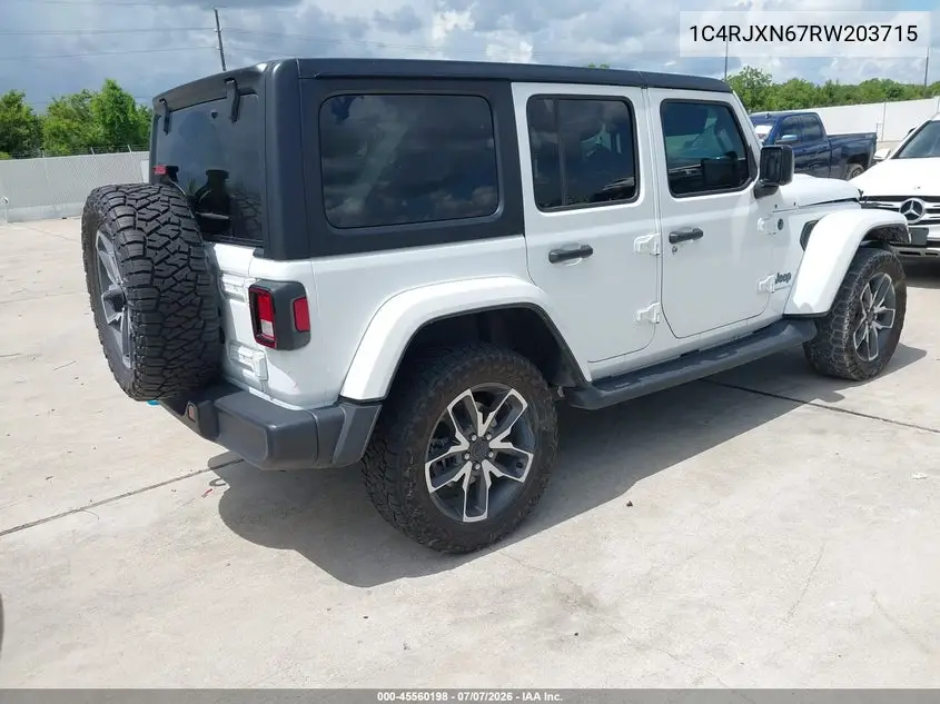 2024 Jeep Wrangler 4Xe Sport S 4Xe VIN: 1C4RJXN67RW203715 Lot: 45560198