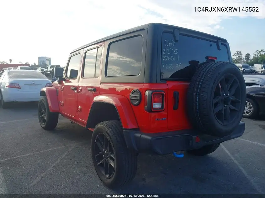 2024 Jeep Wrangler 4Xe Sport S 4Xe VIN: 1C4RJXN6XRW145552 Lot: 45570027