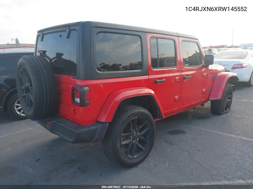 2024 Jeep Wrangler 4Xe Sport S 4Xe VIN: 1C4RJXN6XRW145552 Lot: 45570027