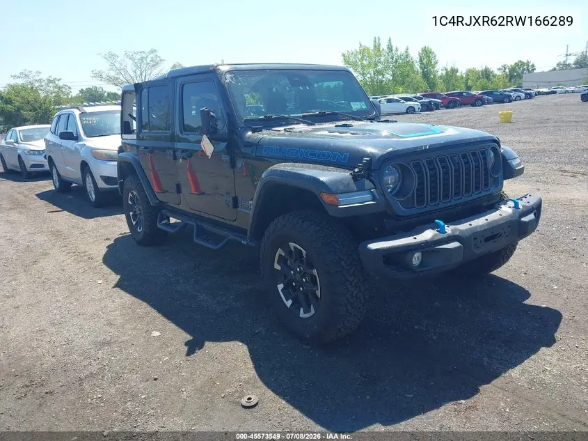 2024 Jeep Wrangler 4Xe Rubicon X 4Xe VIN: 1C4RJXR62RW166289 Lot: 45573549