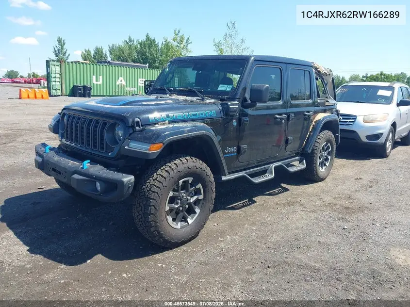 2024 Jeep Wrangler 4Xe Rubicon X 4Xe VIN: 1C4RJXR62RW166289 Lot: 45573549