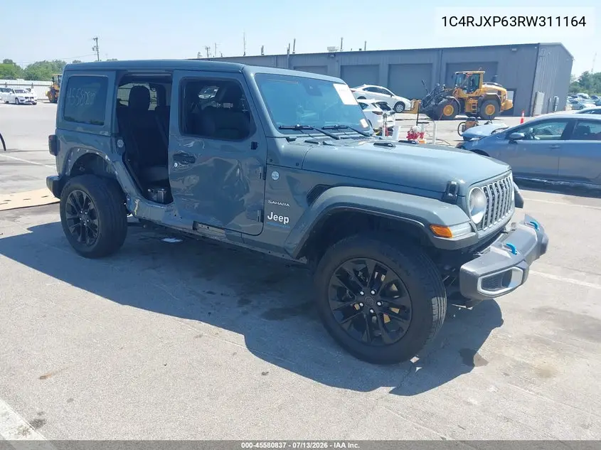 2024 Jeep Wrangler 4Xe Sahara 4Xe VIN: 1C4RJXP63RW311164 Lot: 45580837