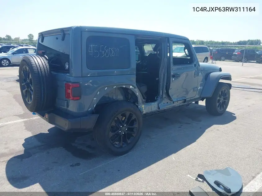2024 Jeep Wrangler 4Xe Sahara 4Xe VIN: 1C4RJXP63RW311164 Lot: 45580837