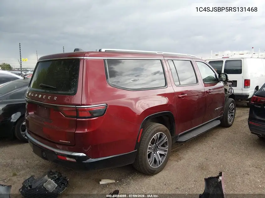 2024 Jeep Wagoneer L Series Ii 4X4 VIN: 1C4SJSBP5RS131468 Lot: 45594898