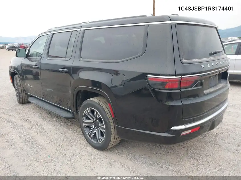2024 Jeep Wagoneer L Series Ii 4X4 VIN: 1C4SJSBP1RS174401 Lot: 45608269