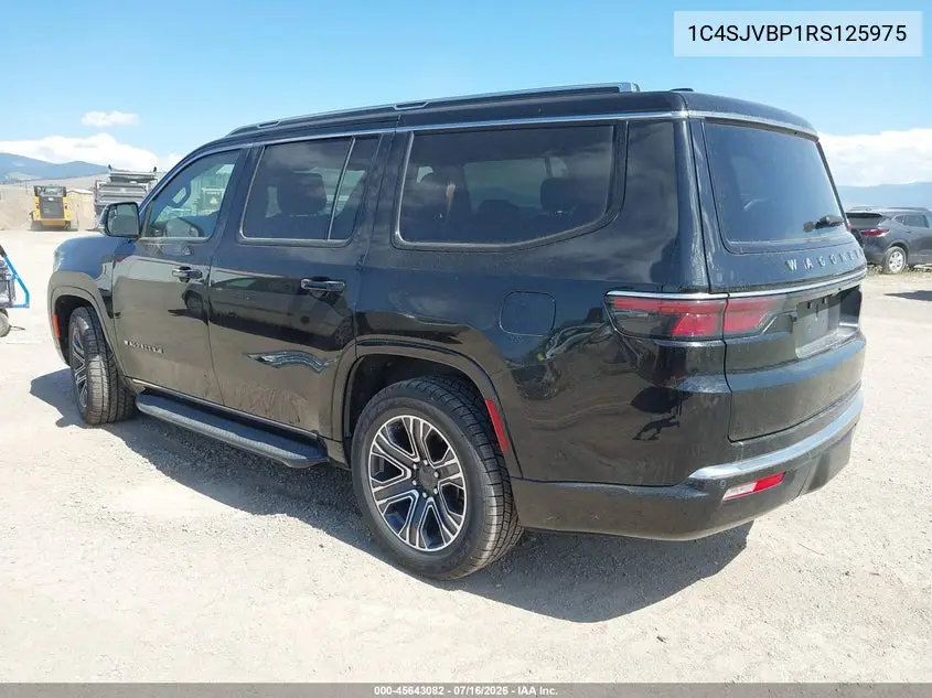2024 Jeep Wagoneer Series Ii 4X4 VIN: 1C4SJVBP1RS125975 Lot: 45643082