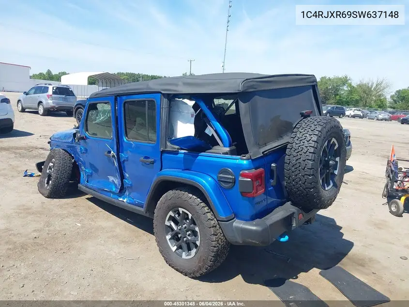 2025 Jeep Wrangler 4Xe Rubicon 4Xe VIN: 1C4RJXR69SW637148 Lot: 45301348