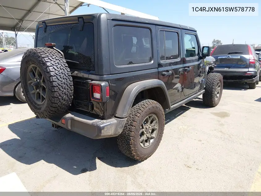 2025 Jeep Wrangler 4Xe Willys 4Xe VIN: 1C4RJXN61SW578778 Lot: 45316364