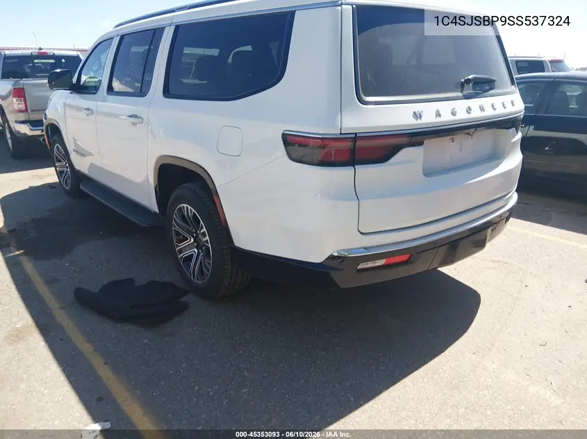 2025 Jeep Wagoneer L Series Ii 4X4 VIN: 1C4SJSBP9SS537324 Lot: 45353093