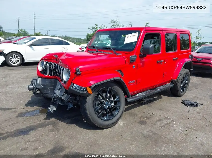 2025 Jeep Wrangler 4Xe Sahara 4Xe VIN: 1C4RJXP64SW599332 Lot: 45363019