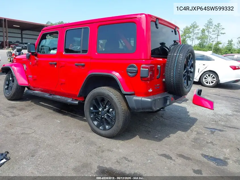 2025 Jeep Wrangler 4Xe Sahara 4Xe VIN: 1C4RJXP64SW599332 Lot: 45363019