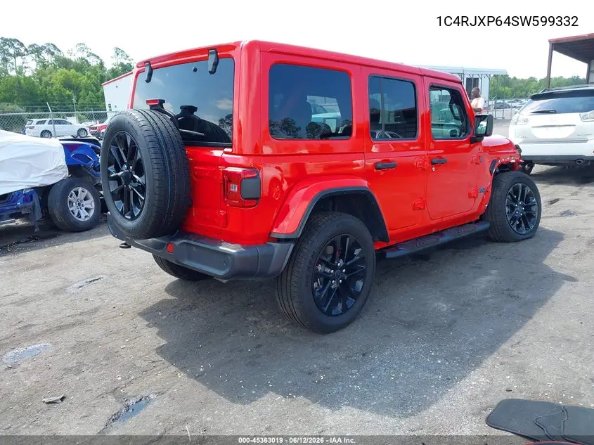 2025 Jeep Wrangler 4Xe Sahara 4Xe VIN: 1C4RJXP64SW599332 Lot: 45363019
