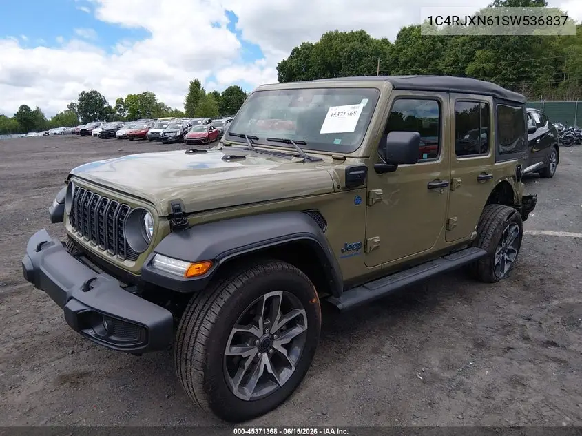 2025 Jeep Wrangler 4Xe Sport S 4Xe VIN: 1C4RJXN61SW536837 Lot: 45371368