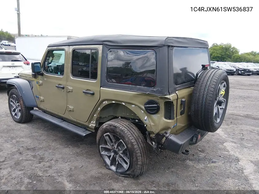2025 Jeep Wrangler 4Xe Sport S 4Xe VIN: 1C4RJXN61SW536837 Lot: 45371368