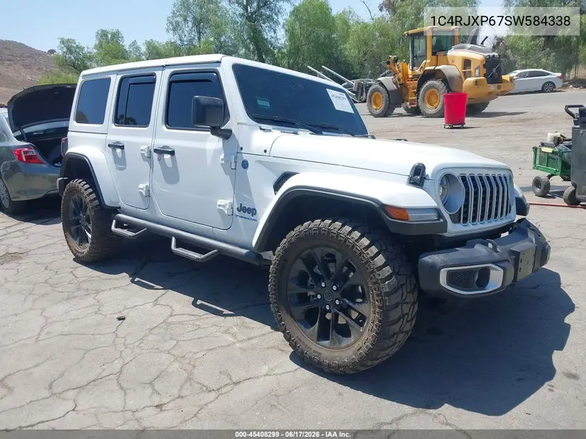 2025 Jeep Wrangler 4Xe Sahara 4Xe VIN: 1C4RJXP67SW584338 Lot: 45408299