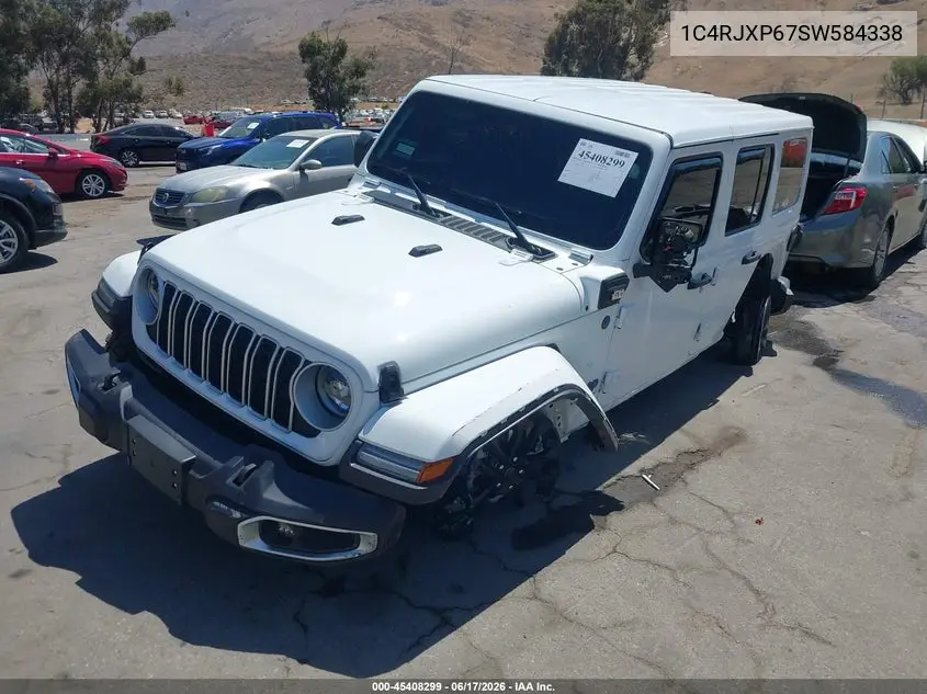 2025 Jeep Wrangler 4Xe Sahara 4Xe VIN: 1C4RJXP67SW584338 Lot: 45408299