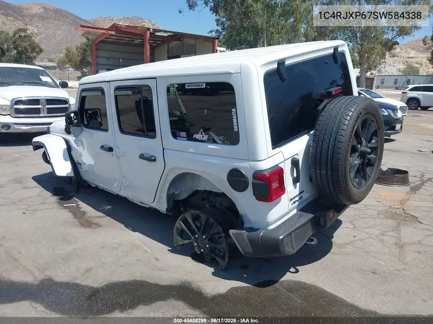 2025 Jeep Wrangler 4Xe Sahara 4Xe VIN: 1C4RJXP67SW584338 Lot: 45408299