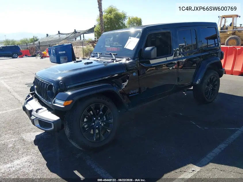2025 Jeep Wrangler 4Xe Sahara 4Xe VIN: 1C4RJXP66SW600769 Lot: 45448122