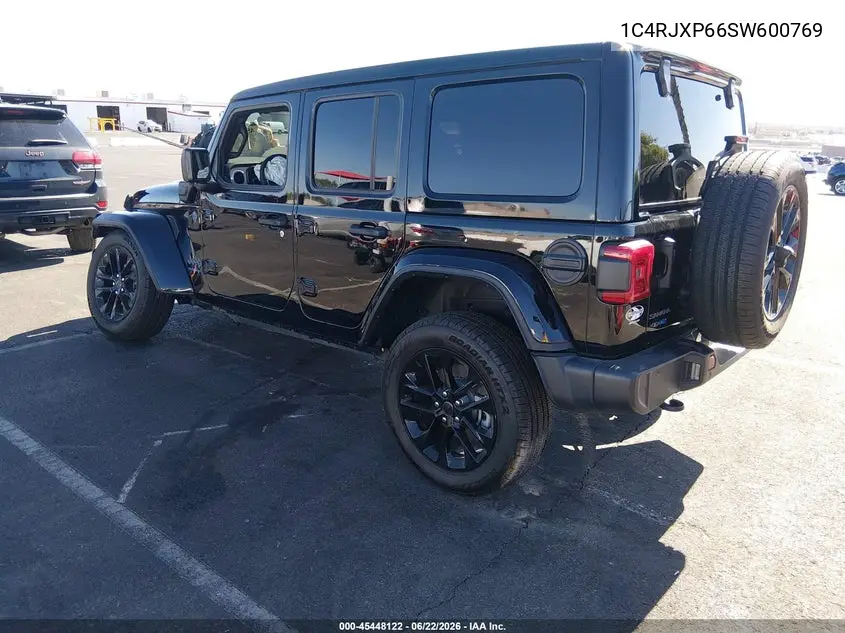 2025 Jeep Wrangler 4Xe Sahara 4Xe VIN: 1C4RJXP66SW600769 Lot: 45448122
