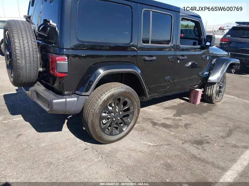 2025 Jeep Wrangler 4Xe Sahara 4Xe VIN: 1C4RJXP66SW600769 Lot: 45448122