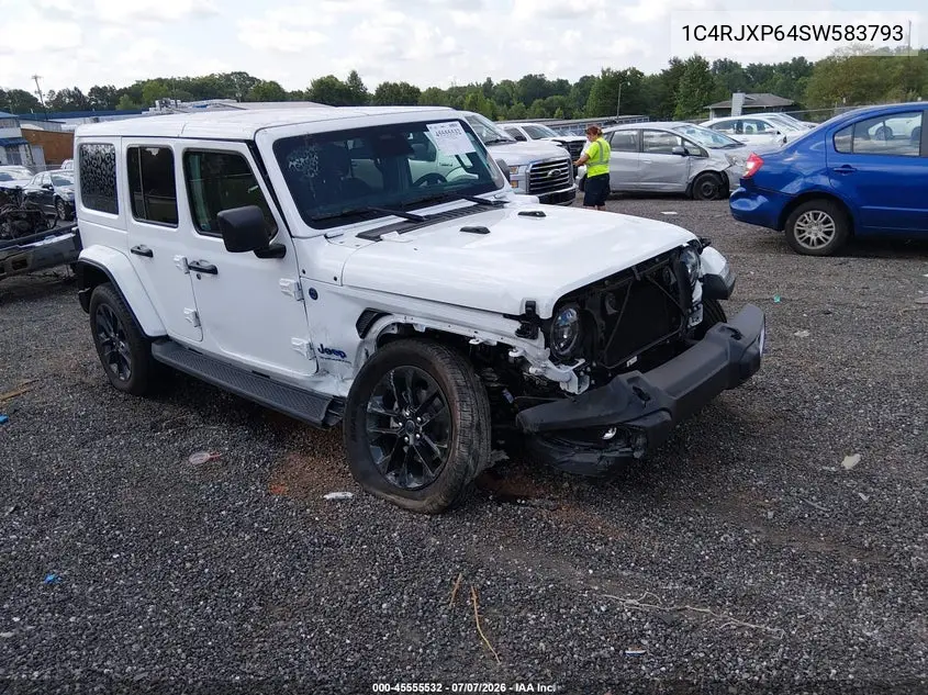 2025 Jeep Wrangler 4Xe Sahara 4Xe VIN: 1C4RJXP64SW583793 Lot: 45555532