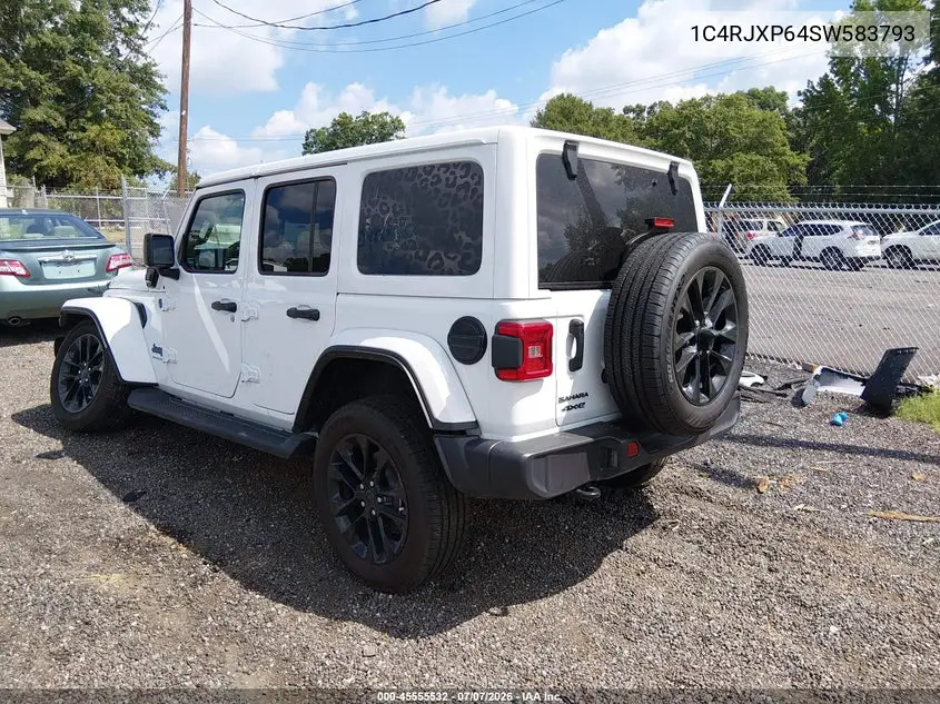 2025 Jeep Wrangler 4Xe Sahara 4Xe VIN: 1C4RJXP64SW583793 Lot: 45555532