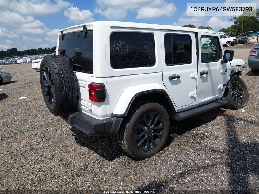 2025 Jeep Wrangler 4Xe Sahara 4Xe VIN: 1C4RJXP64SW583793 Lot: 45555532