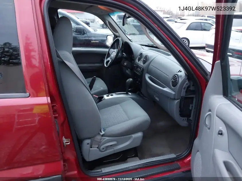 1J4GL48K97W523392 2007 Jeep Liberty Sport