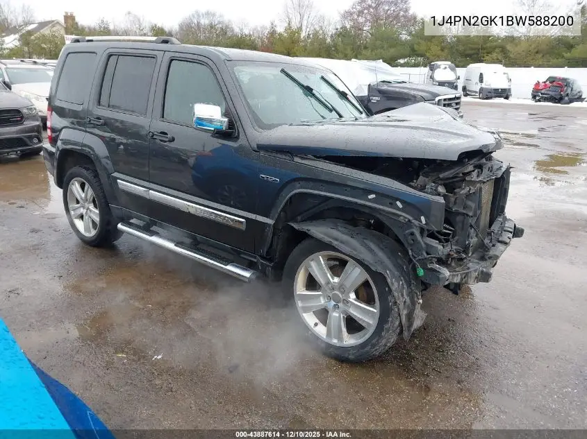 1J4PN2GK1BW588200 2011 Jeep Liberty Sport