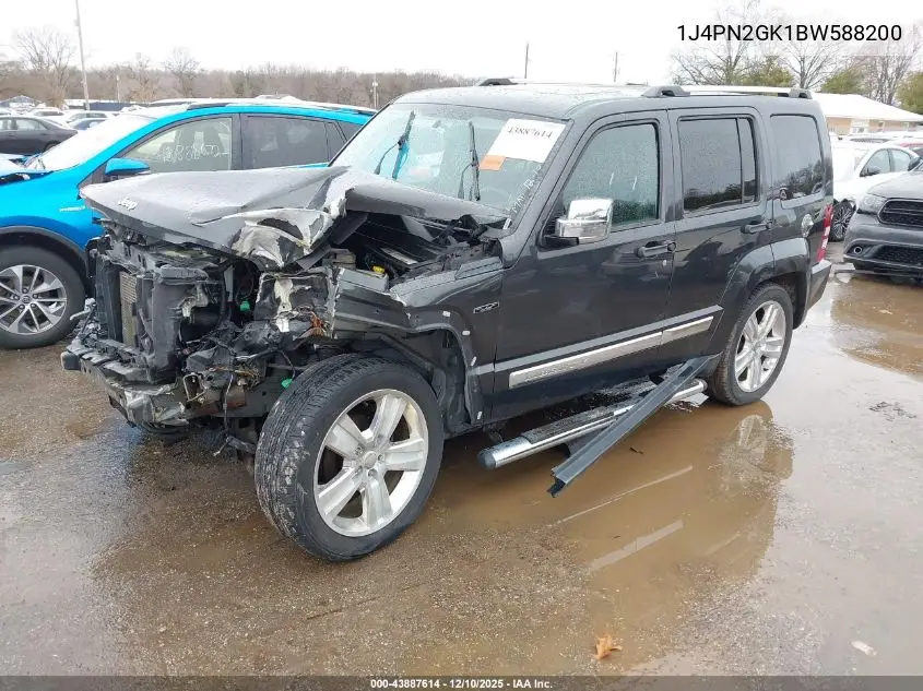 1J4PN2GK1BW588200 2011 Jeep Liberty Sport
