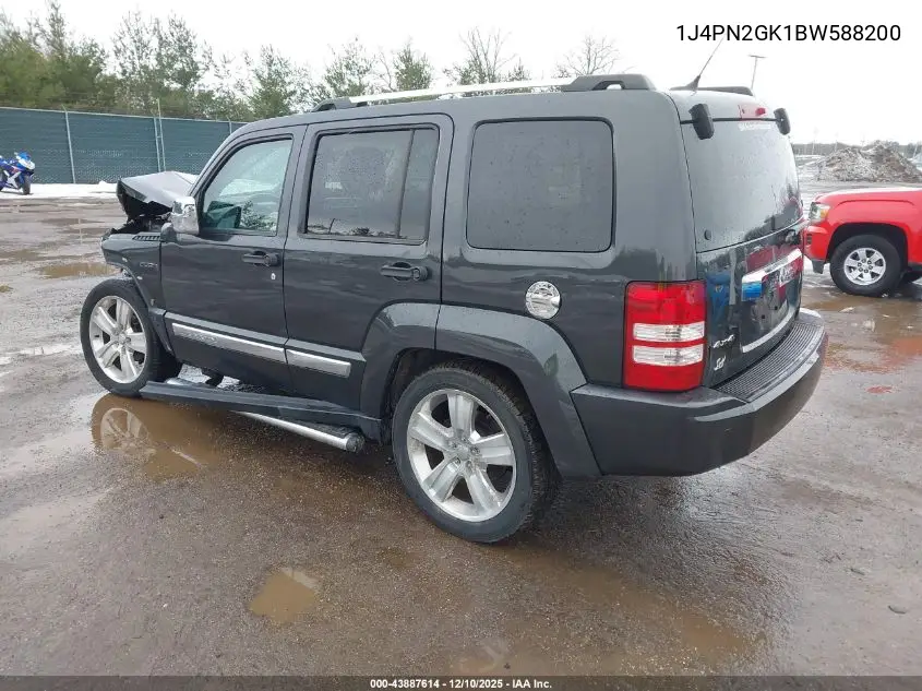 1J4PN2GK1BW588200 2011 Jeep Liberty Sport