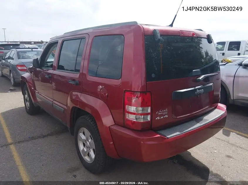 2011 Jeep Liberty Sport VIN: 1J4PN2GK5BW530249 Lot: 45245617