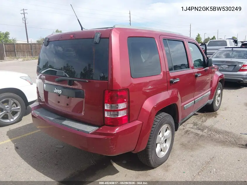 2011 Jeep Liberty Sport VIN: 1J4PN2GK5BW530249 Lot: 45245617