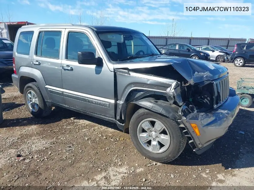 1C4PJMAK7CW110323 2012 Jeep Liberty Sport
