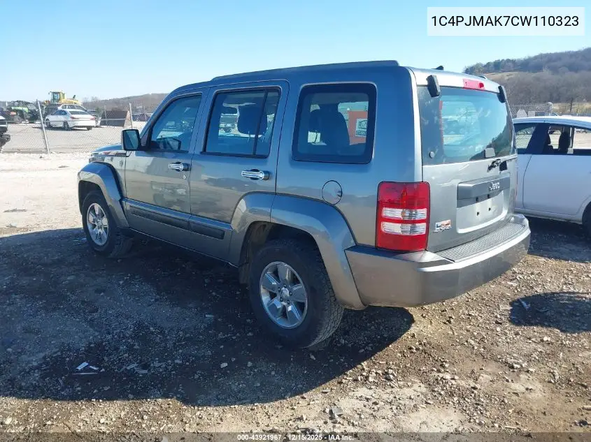 1C4PJMAK7CW110323 2012 Jeep Liberty Sport