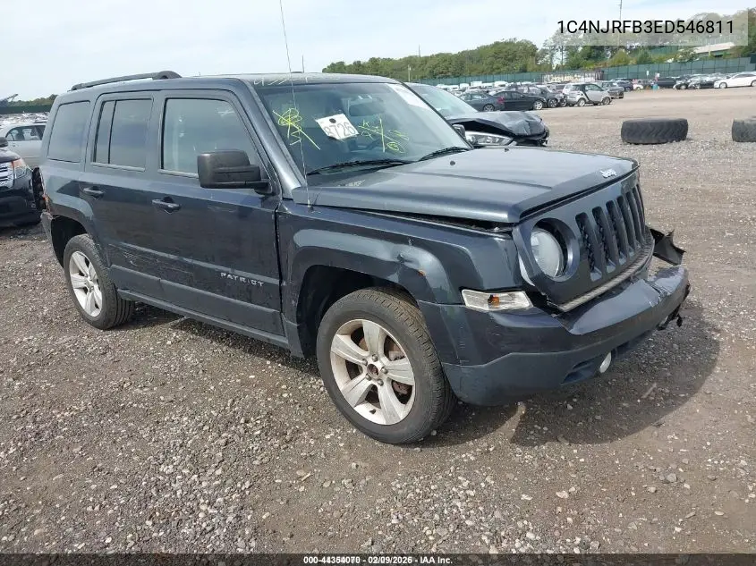 1C4NJRFB3ED546811 2014 Jeep Patriot Latitude