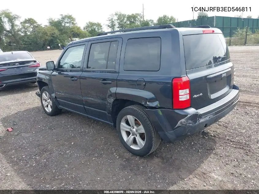 1C4NJRFB3ED546811 2014 Jeep Patriot Latitude