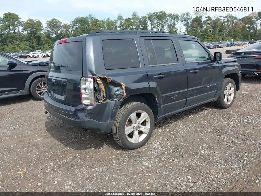 1C4NJRFB3ED546811 2014 Jeep Patriot Latitude